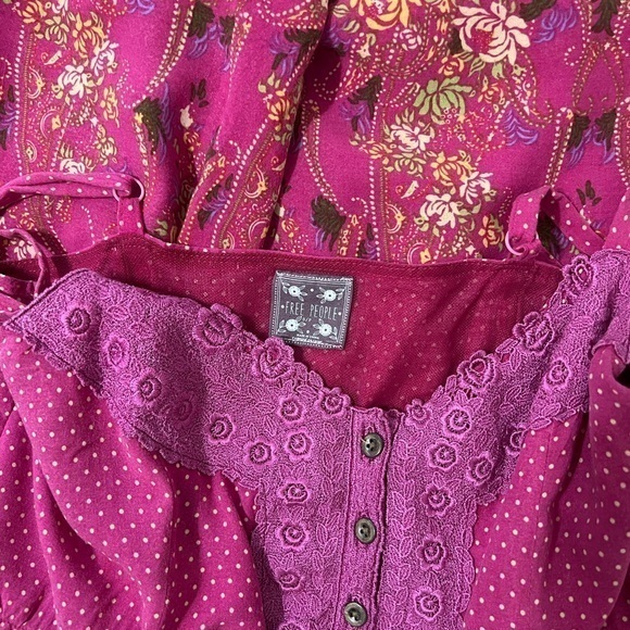 Free People Pink Dress Size Small - Picture 3 of 9